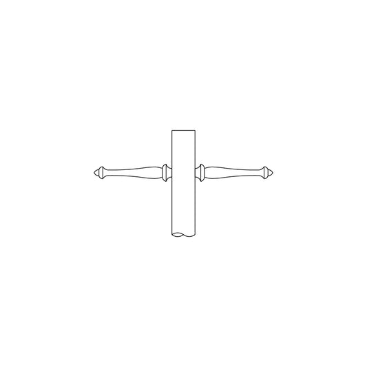 Screw In Ladder Rest for 3" Post - 18-3