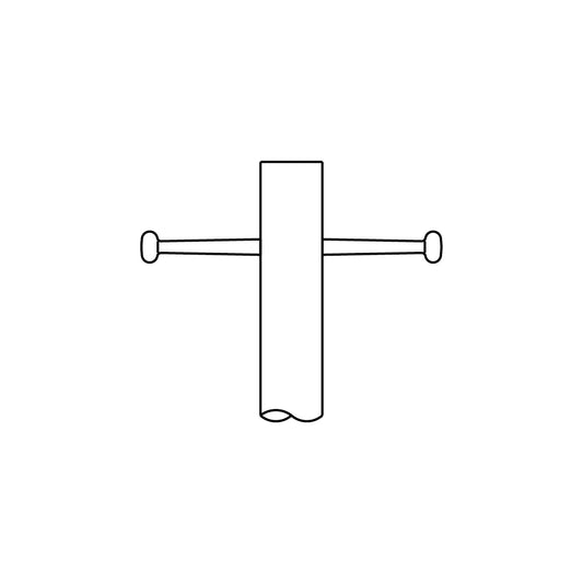 Screw In Ladder Rest for 4" Post - 29-4