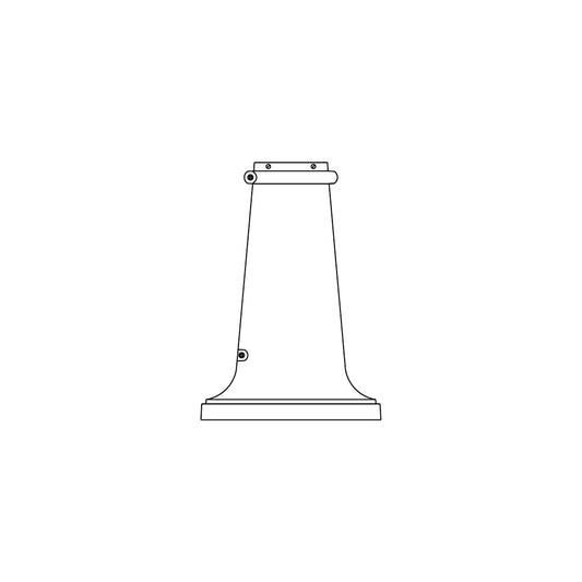 4" Wrap Around Post Base - 136-4
