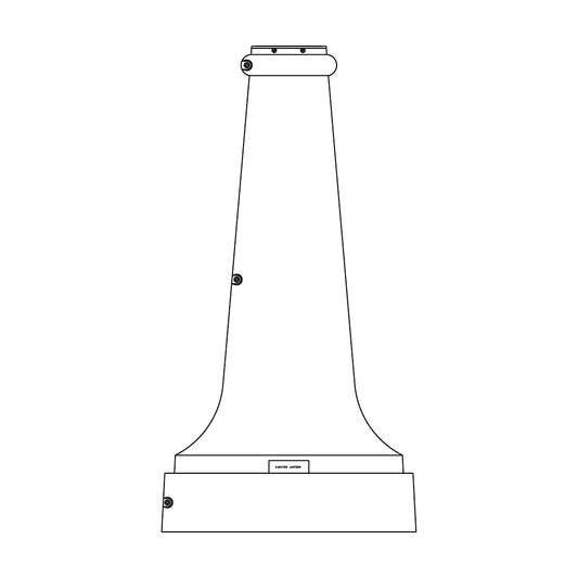 4" Wrap Around Post Base - 137-4