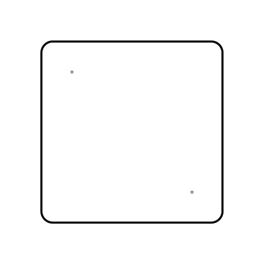 30" Diamond Traffic Sign Plate - 209FBT