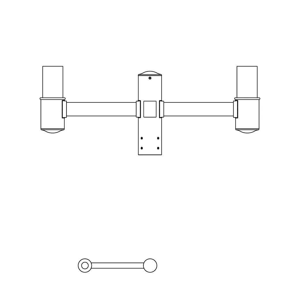 Single Side Mount- 3" Post - 501