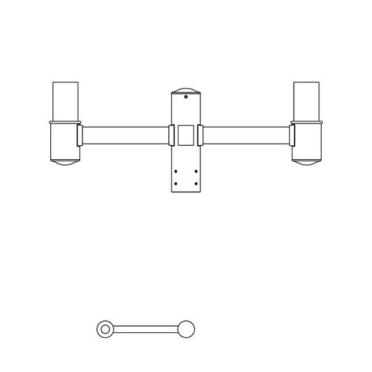 Single Side Mount- 3" Post - 501