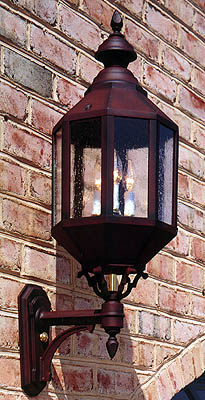 Gotham wall light on brick wall B14210
