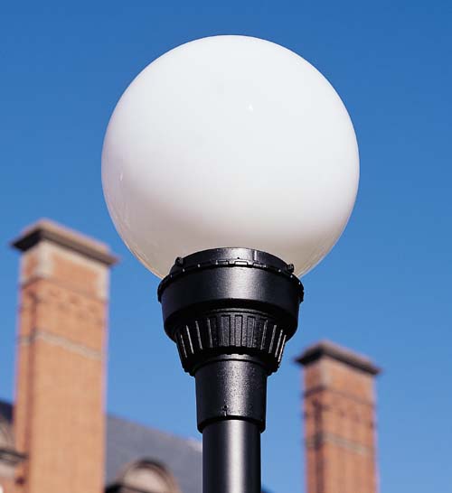 PHOENIX-16570BP-BLK-OA Post top fixture