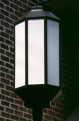Seattle 2930-BLK-OA post top lighting fixture.