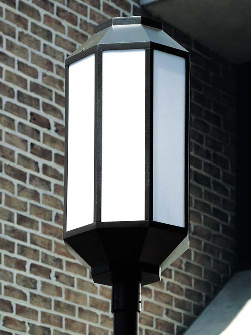 Seattle 2930BP-BLK-OA post top lighting.