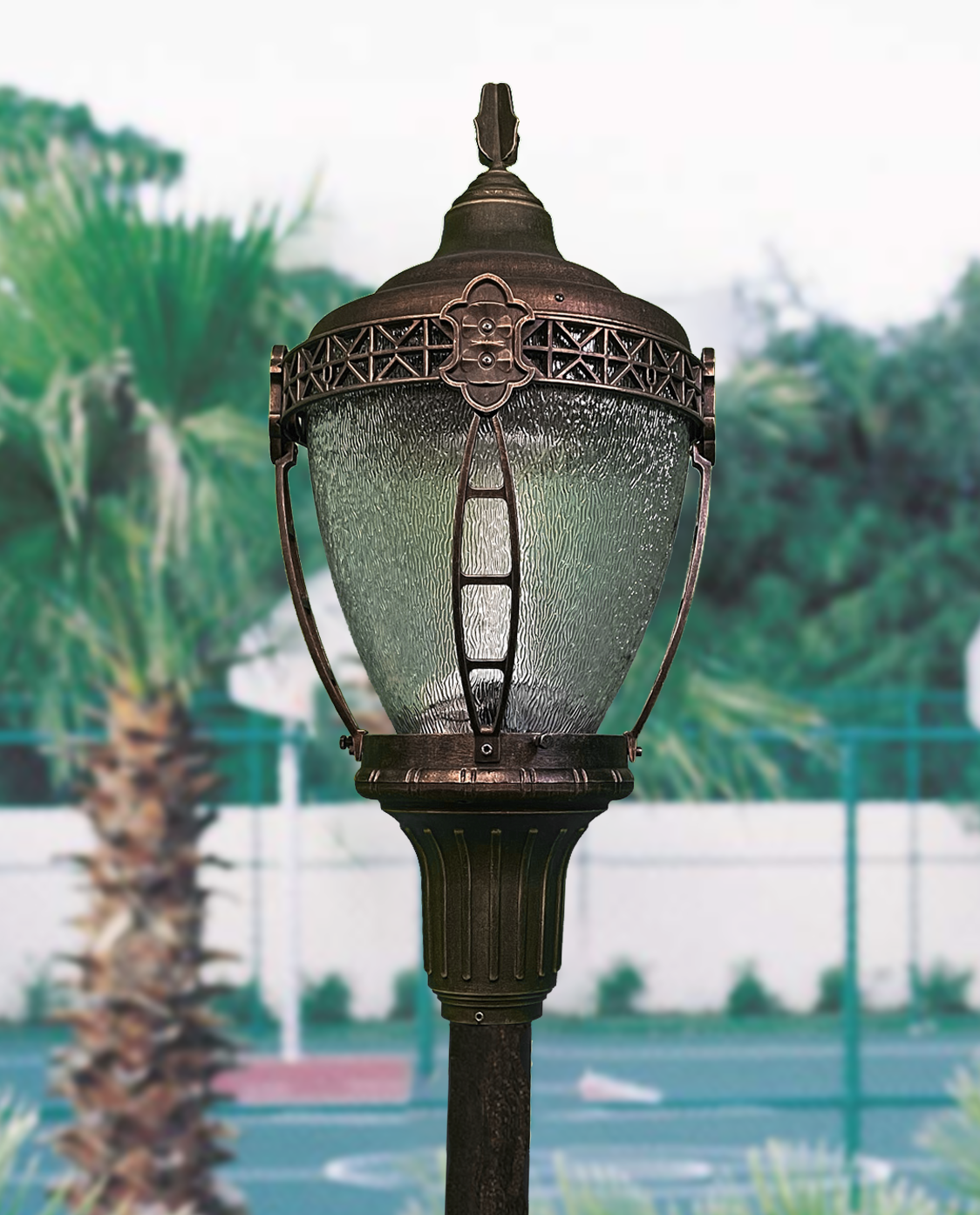Grosse Pointe 3173LED-WBZ post top lighting fixture.