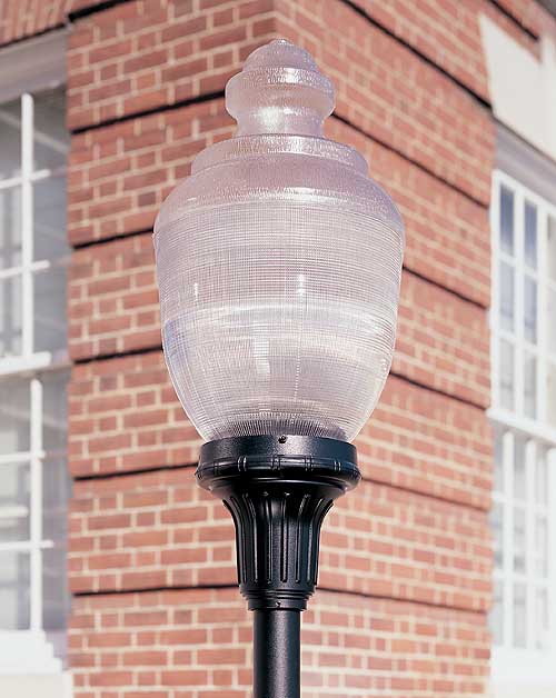 Kinkade 33430BP-BLK-CP-V post lighting fixture.