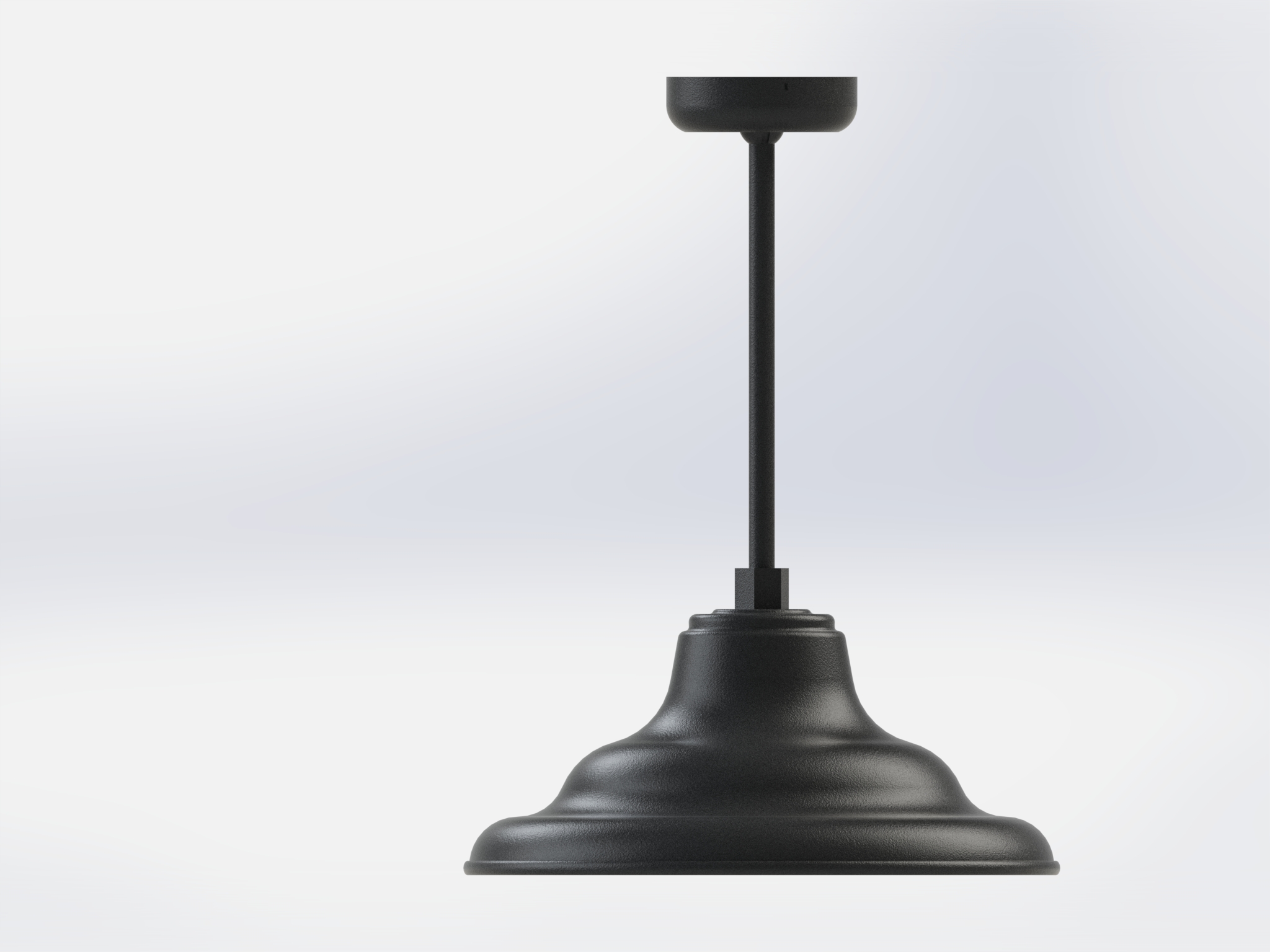 Shady Hill 40471-BLK-MED hanging RLM light.