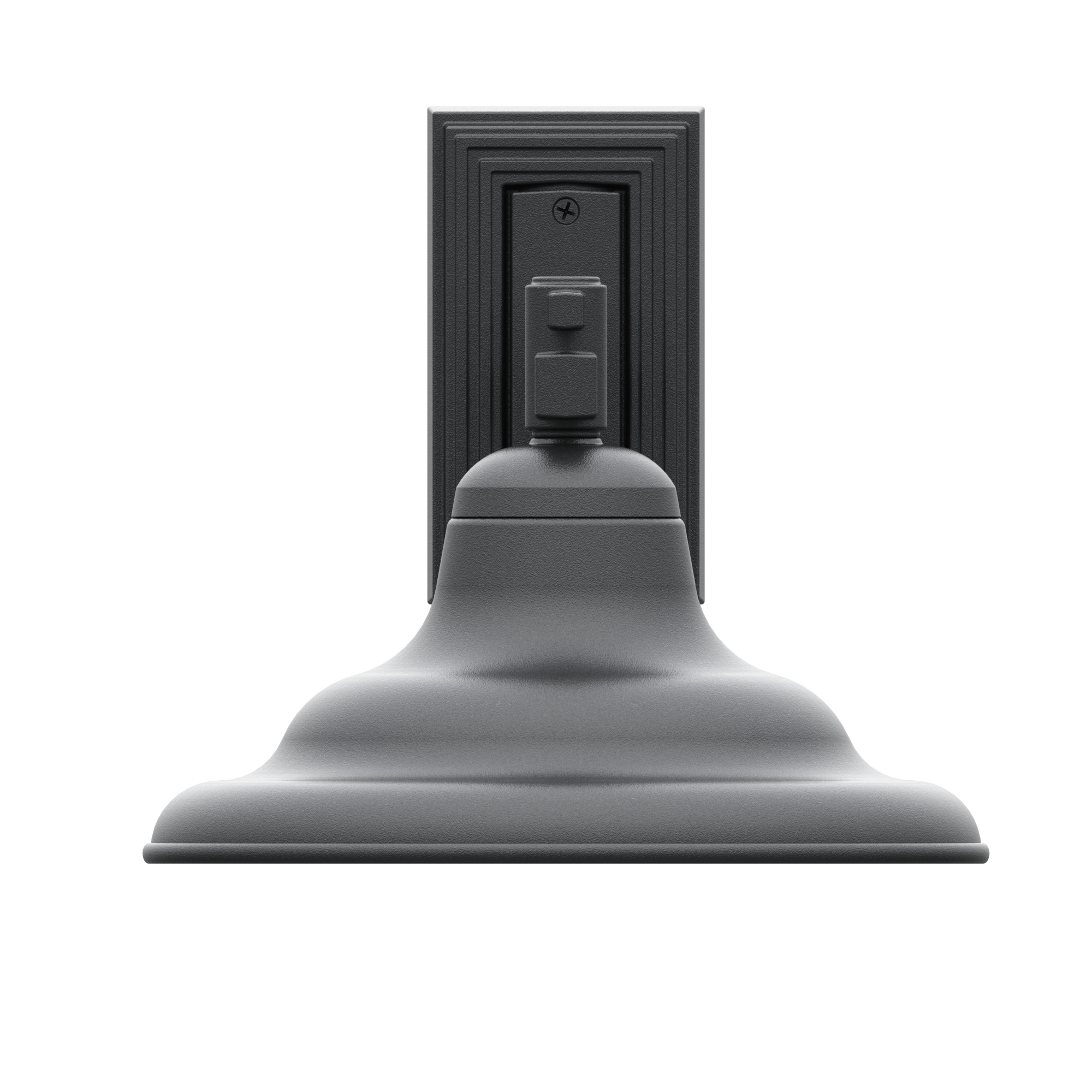 Shady Hills 61471-BLK-MED-FRONT-WHITE-BACKGROUND wall lighting fixture RLM style.