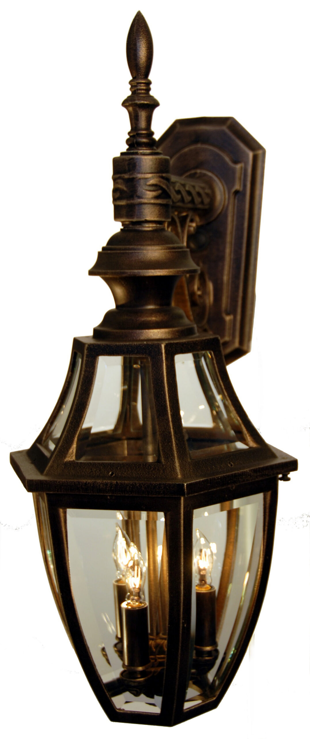 Augusta B13272-WBZ-CBG-MED-Traditional Wall Down Light Fixture