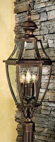 Augusta B13630-WBZ-CBG-C4-Post Light Fixture