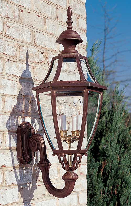 Augusta-B136FSM-SRT-CBG-C4-Large Wall Light Fixture Traditional