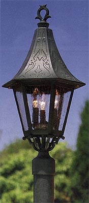 St. Augustine B22430-FGN post top lighting fixture