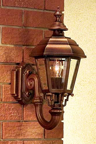 Jamestown B23FSM-SRT-CBG-MED wall lighting fixture.
