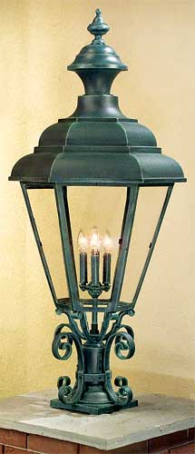 Jamestown B30860-VGN-CA-C4 pier lighting fixture.
