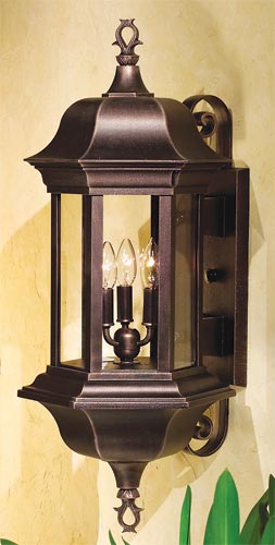 Manor Signature B4109-BLK-CA-C3 wall mount fixture