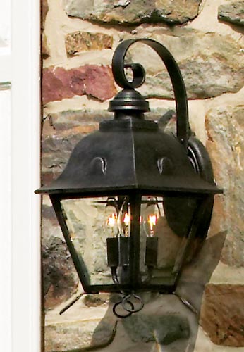 Jefferson Signature-B5709-BLK-CBG-C4 wall fixture