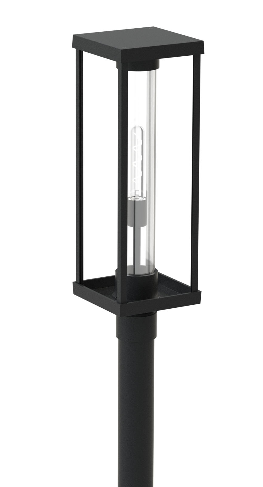 Sutton Bay B59430-BLK-TC-MED post top lighting fixture.