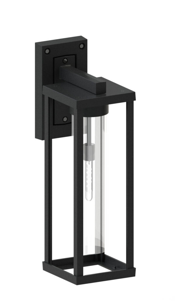 Sutton Bay B59612-BLK-TC-MED wall lighting fixture.