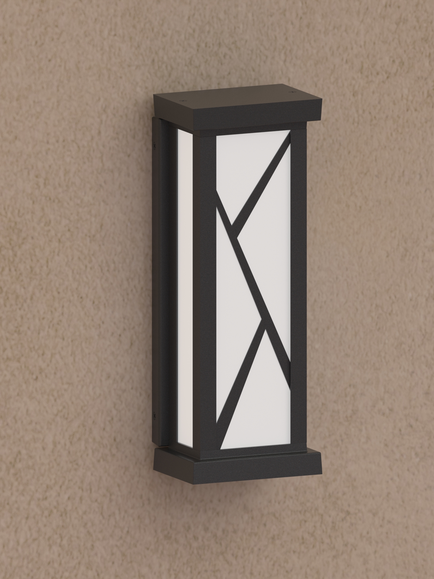 Genesis B62201-Angle-wall-with D wall lighting fixture