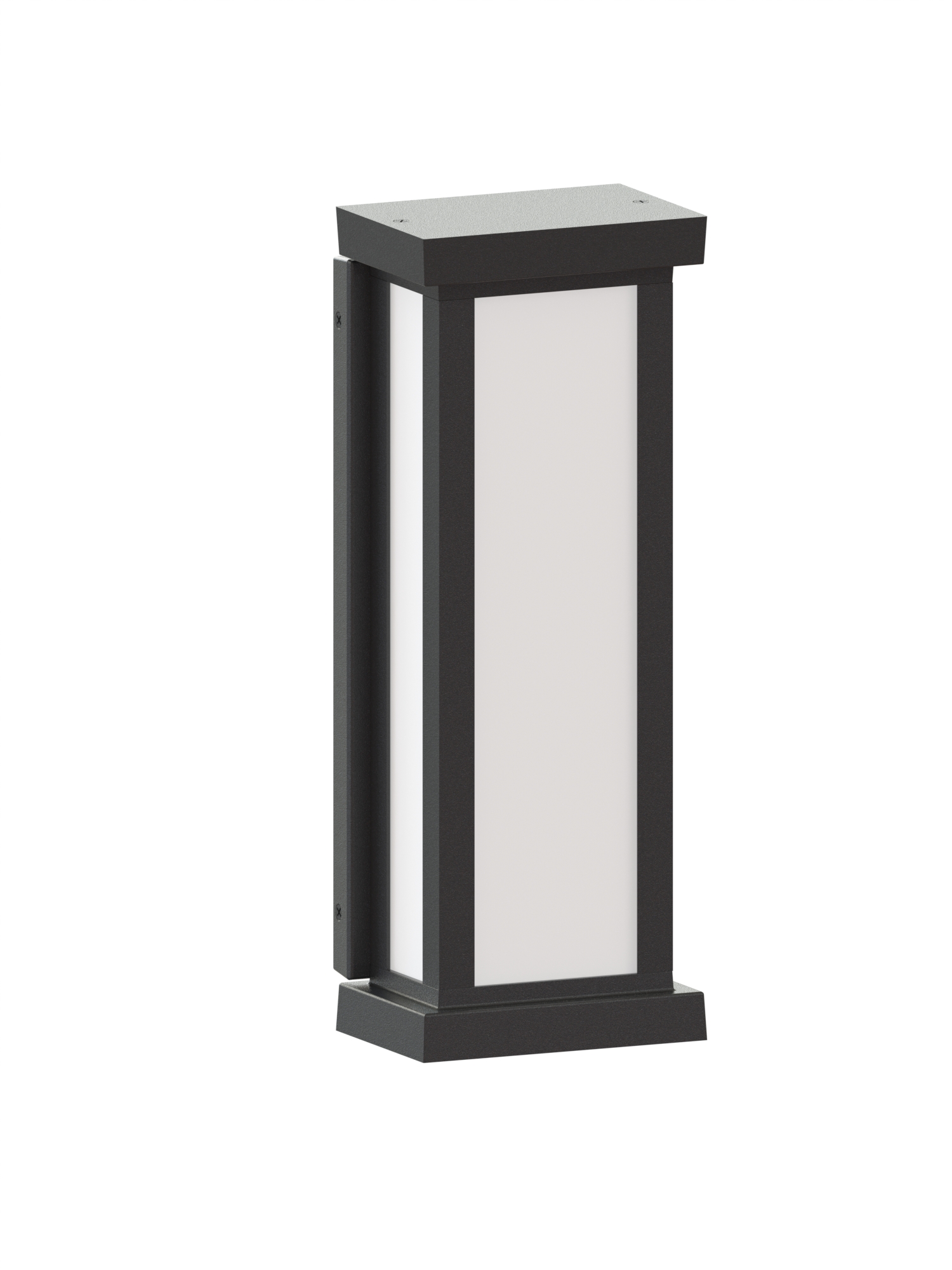 Genesis B62201-Angle-white-wall lighting fixture