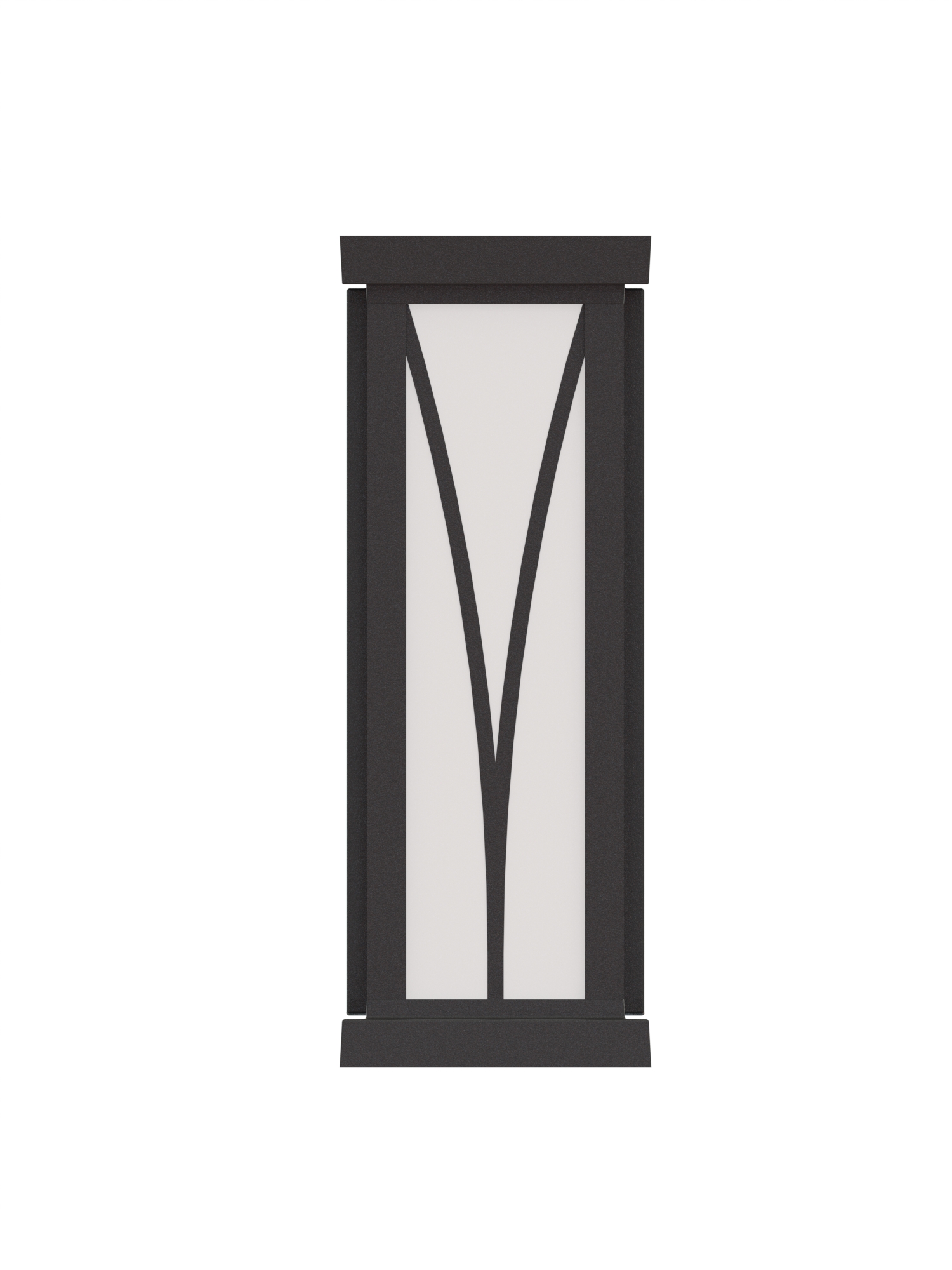Genesis B62201-front-white-A wall lighting fixture