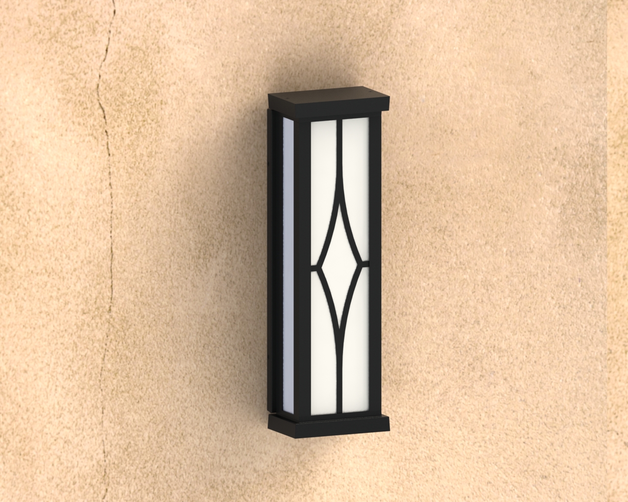 Genesis B62601-Angle-With-Wall-C wall lighting fixture