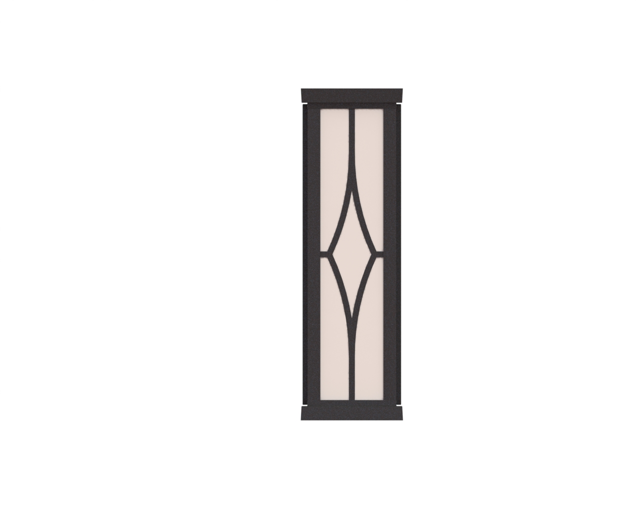 Genesis B62601-Front-White-C wall fixture lighting.