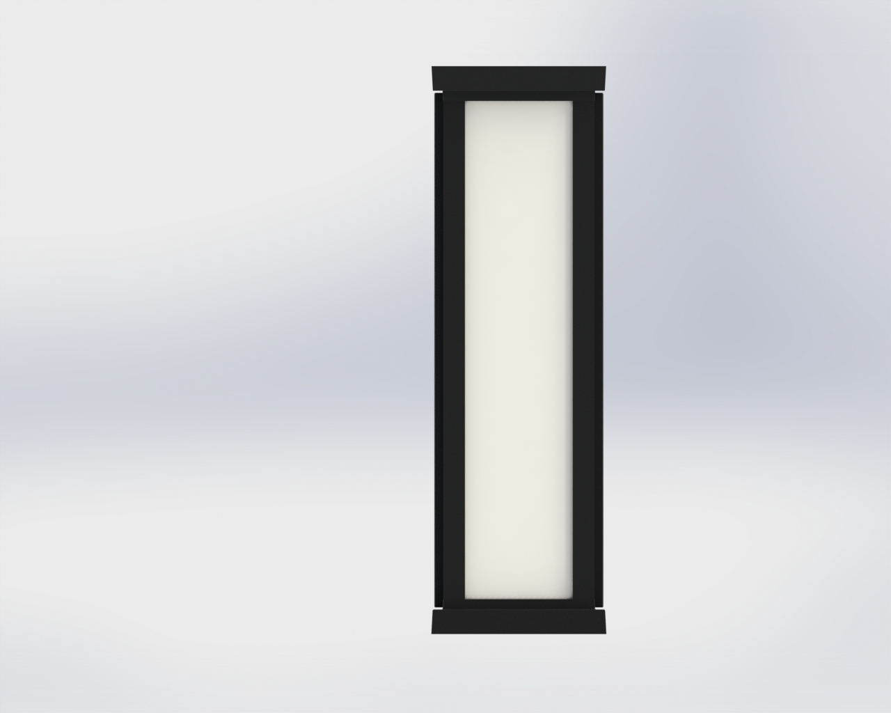 Genesis B62601-Front-White wall lighting fixture