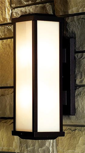 Gemini-B7909-BLK-OA-MED wall fixture
