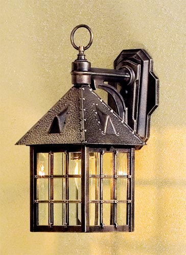ABINGTON B8012RM-BLK-CBG-MED-WALL LIGHTING FIXTURE