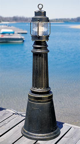 Avalon B8646-BLK-CG-MED bollard