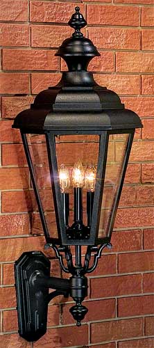 Jamestown-B9410-BLK-CBG-C4 wall lighting fixture.