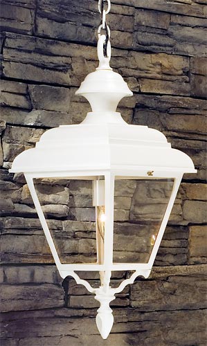 Plymouth LE B9976-WHT-CA-MED chain hung fixture