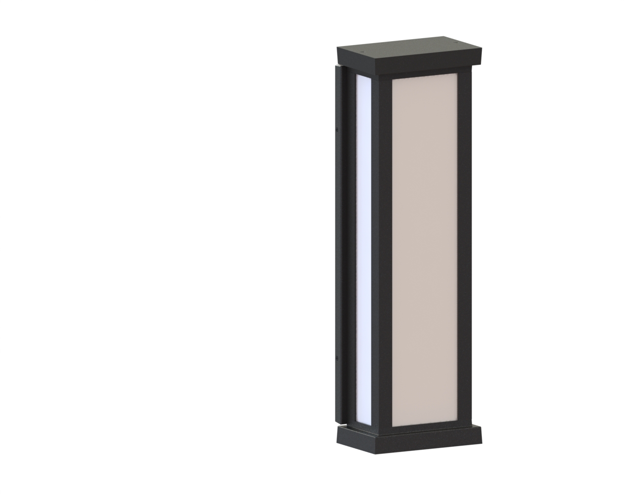 Genesis B62601-Angle-White wall lighting.